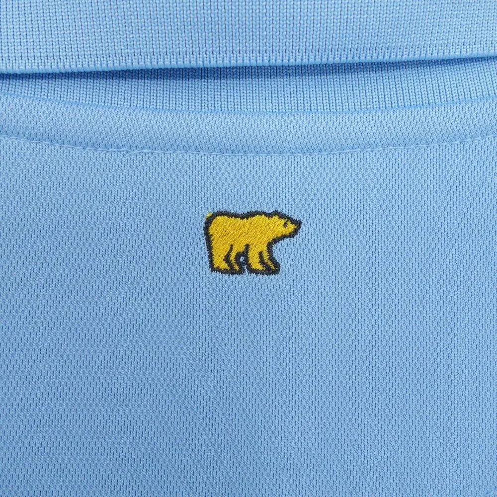 Jack Nicklaus Polo Shirt Mens Large Blue Short Sleeve Collared Performance Golf - Picture 7 of 11